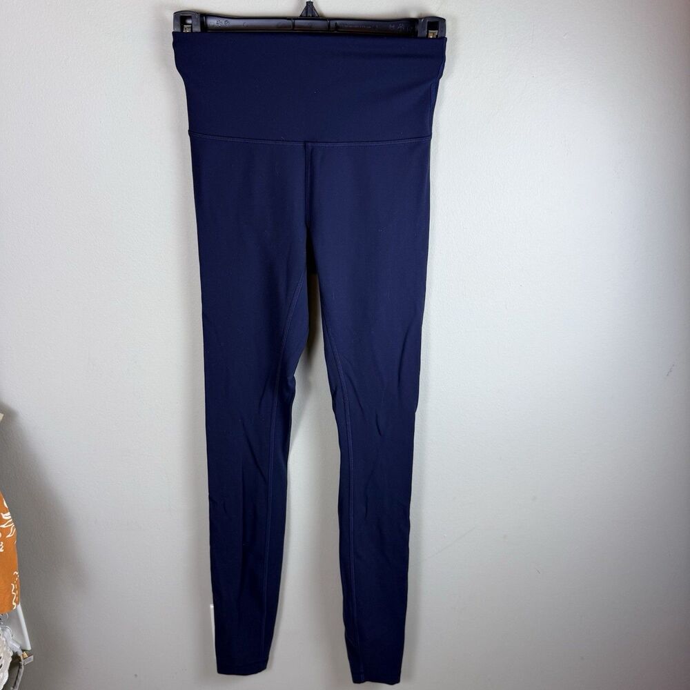 Lululemon Wunder Train High-Rise Tight 25" True Navy Everlux 4 Tall W5CQDS